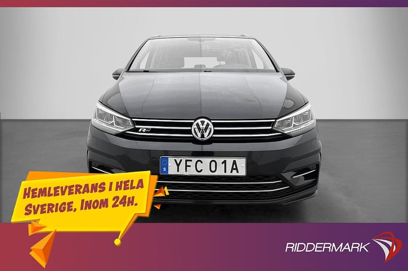 Bild 2 av Volkswagen Touran 7-seater 1.5 TSI 150hk R-Line 7-sits Kamera Drag