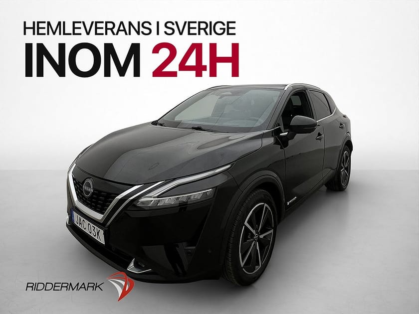 Bild 1 av Nissan Qashqai e-POWER Tekna Pano 360° CarPlay En-Brukare