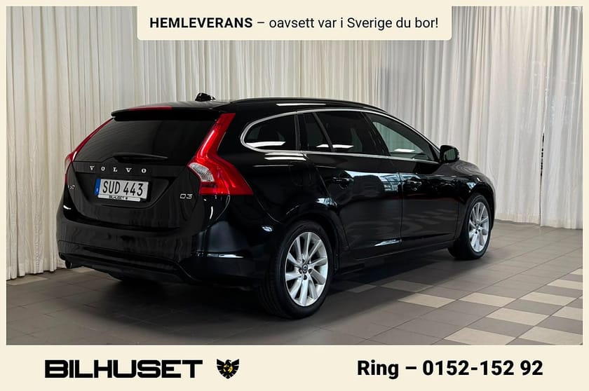 Bild 3 av Volvo V60 D3 Momentum Drag Värmare Rattvärme Bluetooth