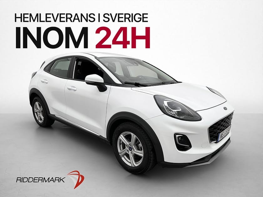Bild 1 av Ford Puma Hybrid 125hk Titanium Navi Rattvärme Sensorer