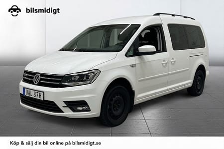 Volkswagen Caddy Maxi Life 7-Seater 7-sits 1.4 TGI Aut CNG Kamera P-Sens 110hk