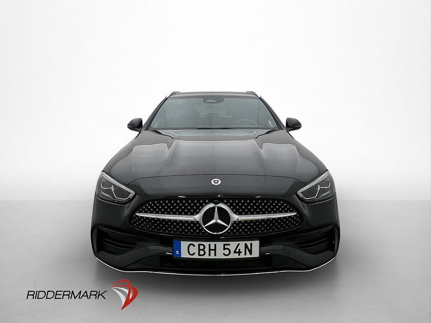 Bild 2 av Mercedes-Benz C 300 T e 313hk AMG B-Kamera Skinn Navi Drag