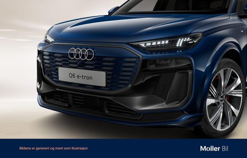 Bilde 2 av Audi Q6 e-tron quattro S Line Pro (K)