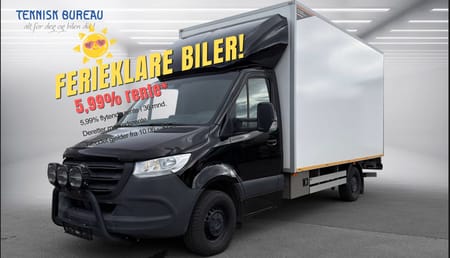Mercedes-Benz Sprinter 317 CDI RWD Chassi Meget pen Sprinter, 3 x Lazer Ekstralys, Bøyle.