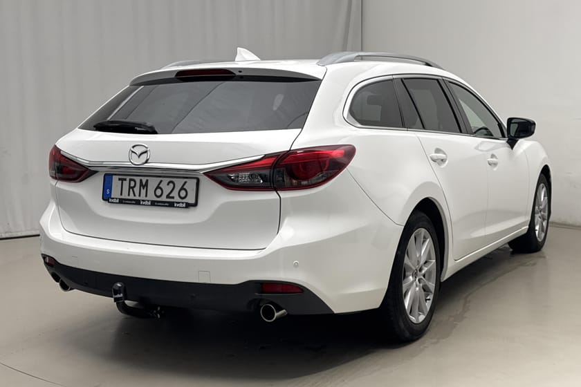 Bild 3 av Mazda 6 Wagon 2.2 DE Kombi AWD (150hk) Vision GPS Drag
