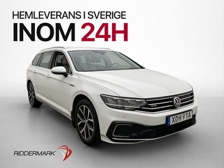 Volkswagen Passat Sportscombi GTE 1.4 TSI 218hk Värm Kamera Drag CarPlay