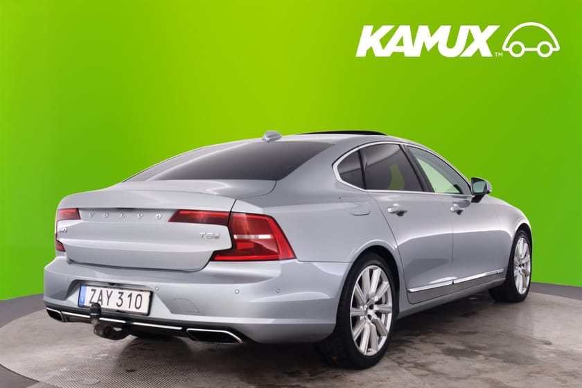 Bild 4 av Volvo S90 T5 Inscription 254hk Pano Navi Drag B-Kam CarPlay Elstol Läder Värmare
