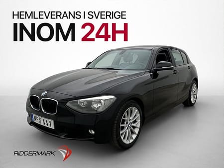 BMW 125d 125 218hk P-Sensorer Dragkrok Farthållare 0,49l/mil