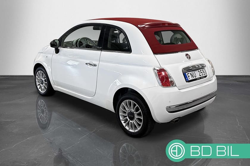 Bild 5 av Fiat 500C Fiat 1.2 TAKLUCKA NYSERVAD