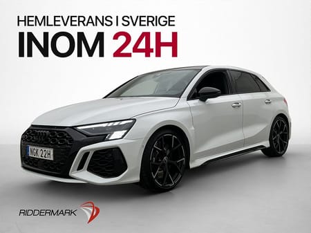 Audi RS 3 Sportback RS3 400hk Q Panorama B&O HUD Matrix 360°