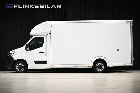 Renault Master Chassi Cab 2.3 dCi RWD 163HK Paragan|EuroboXXL|Flyttbil|Ramp|Moms