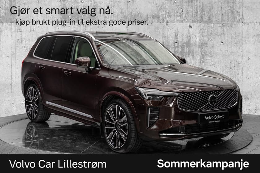 Bilde 1 av Volvo XC90 T8 Ultimate Bright 22" B&W Luftfjæring HUD LEDmatrix