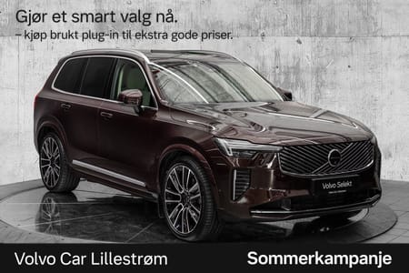 Volvo XC90 T8 Ultimate Bright 22" B&W Luftfjæring HUD LEDmatrix