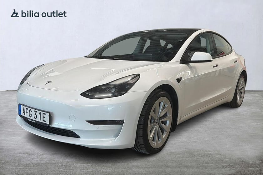 Bild 1 av Tesla Model 3 Long Range AWD Autopilot Panoramaglas MOMS B-kamera