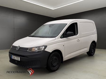 Volkswagen Caddy Cargo 2.0TDI Värm A/C PDC Drag CARPLAY Moms