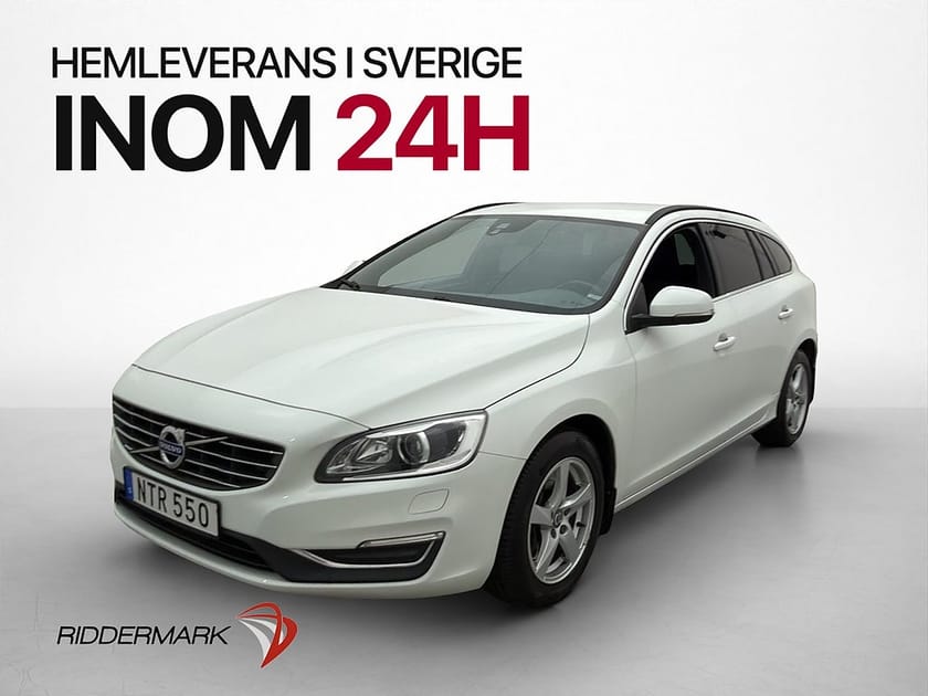 Bild 3 av Volvo V60 D4 AWD 190hk VOC D-Värmare Drag Halvskinn