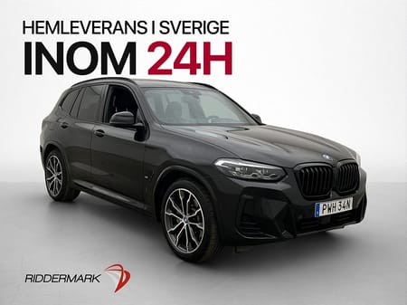 BMW X3 xDrive30e 292hk M Sport Pano H/K MOMS 360° Skinn Drag