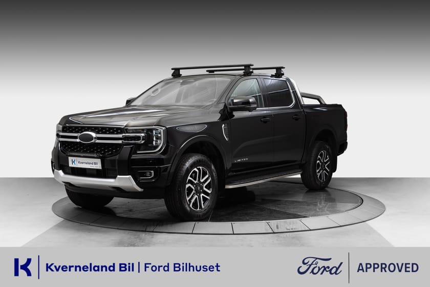 Bilde 1 av Ford Ranger Dobbelcab Limitid/Hengerfeste 3 500kg/ Bøyler/Rulledeksel+++