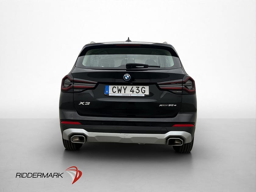 Bild 5 av BMW X3 xDrive30e 292hk Drag Kamera Navi Skinn Carplay