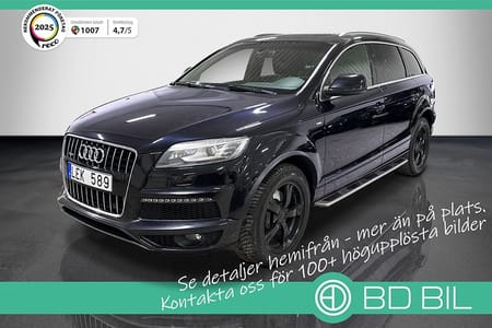 Audi Q7 3.0 TDI QUATTRO S-LINE 7-SITS PANORAMA DRAG D-VÄRMARE