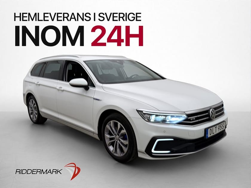 Bild 1 av Volkswagen Passat Sportscombi GTE 1.4TSI 218hk Adaptiv-f Värmare CarPlay