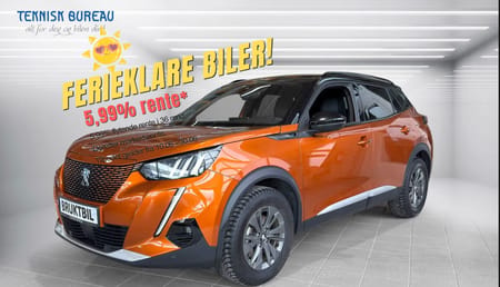 Peugeot e-2008 GT Pack. Tøff farge. Lav km