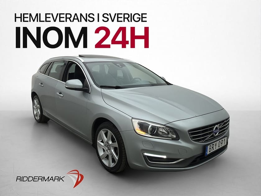 Bild 3 av Volvo V60 D4 Summum Taklucka Skinn Navi Värmare Keyless