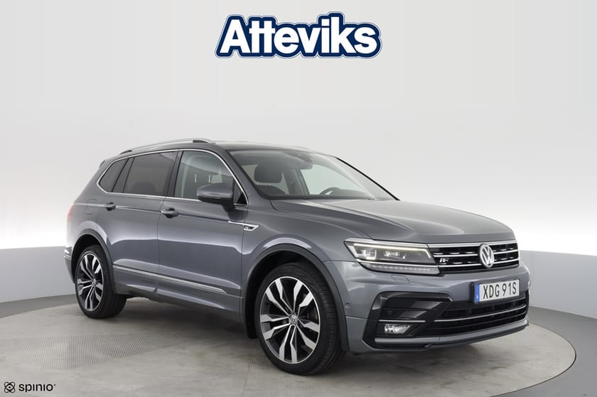 Bild 1 av Volkswagen Tiguan Allspace 5-sätes TDI 190hk 4M DSG R-Line Drag Värm Kamera Keyless