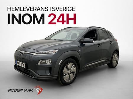 Hyundai Kona Electric 64 kWh Premium Krell HUD Kamera Skinn