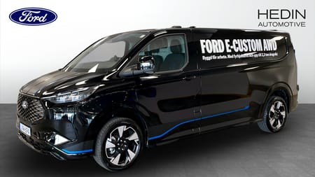 Ford E-Transit Custom 340 AWD E-CUSTOM V710 26.50 SPORT SKÅP 340L 218 A
