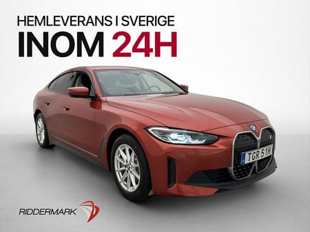 BMW i4 eDrive40 Gran Coupé 83.9 kWh 340hk MOMS Drag 360°