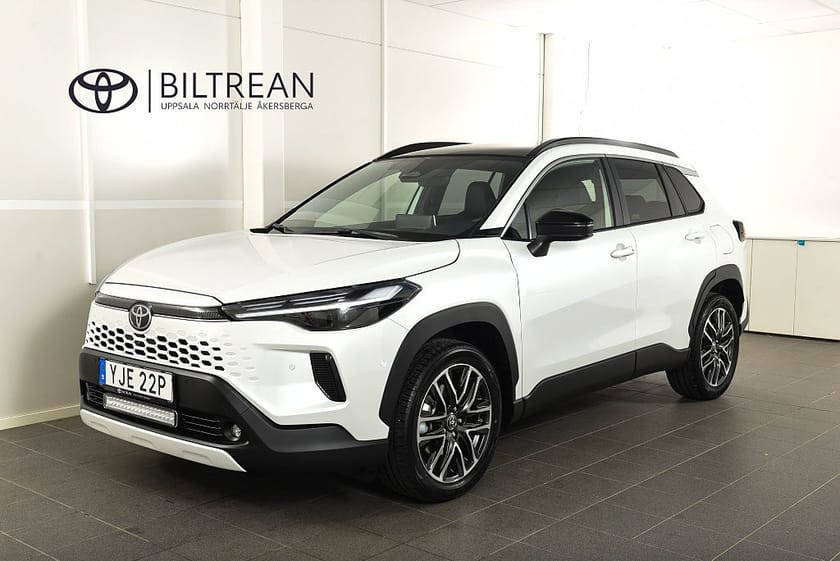 Bild 1 av Toyota Corolla Cross Hybrid AWD-i Elhybrid AWD Executive Drag Skinn JBL Pano LED-ramp