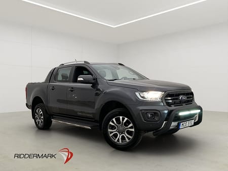 Ford Ranger Dubbelhytt Wildtrak 213hk 4x4 Ny-Kamrem Värm Drag Diff Moms