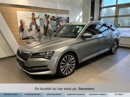 Škoda Superb Stasjonsvogn Sup3fl stv l&k d190 dsg4x4kamp