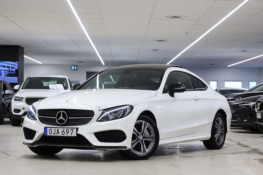 Bild 3 av Mercedes-Benz C 220 d Coupé 4MATIC 220d 4M 170hk Night Pkt Pano