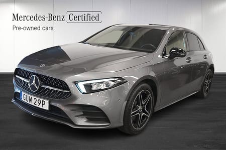 Mercedes-Benz A 250 e AMG Kamera Värmare Belysning Navi