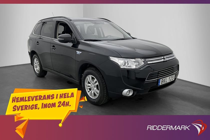 Bild 3 av Mitsubishi Outlander PHEV 4WD Business Kamera Navi Skinn