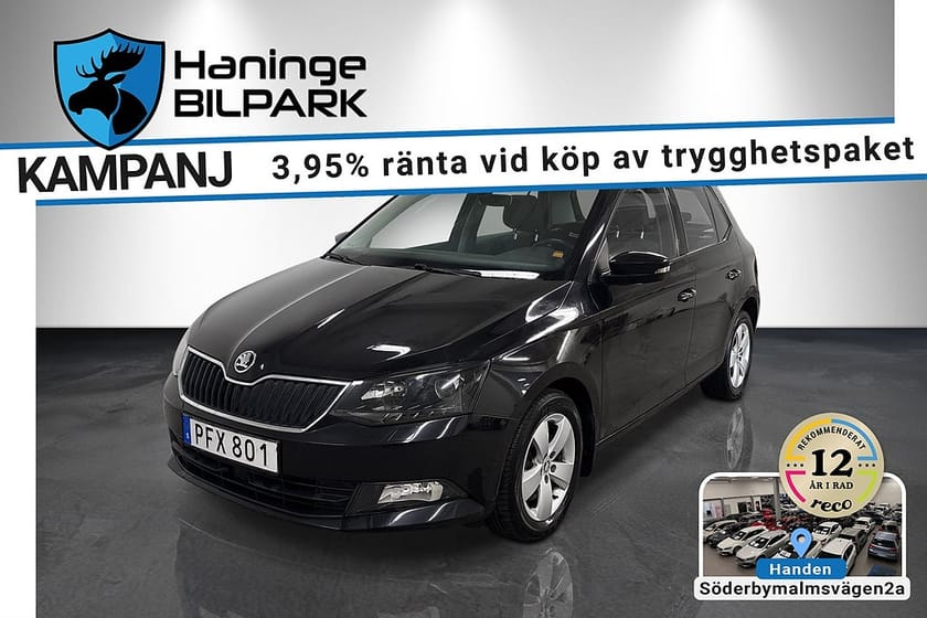 Bild 1 av Škoda Fabia Skoda 1.2 TSI SUPERDEAL 3.95% / KEYLESS / LÅGMILAD / BT / AUT