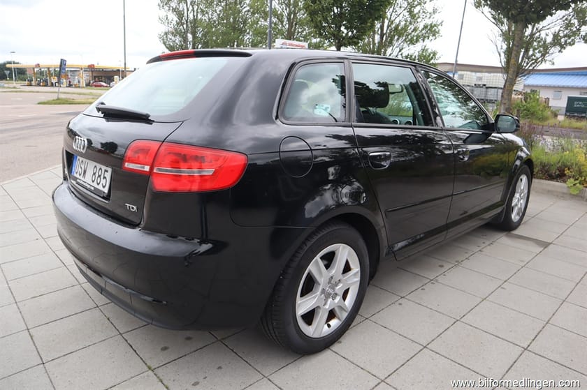 Bild 3 av Audi A3 Sportback 2.0 TDI FWD 140hk Automat Dragkrok