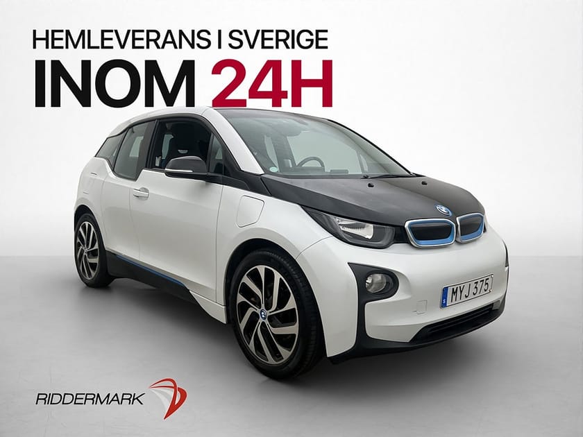 Bild 1 av BMW i3 60 Ah REX 170hk  Advanced Navi P-sensor Bluetooth
