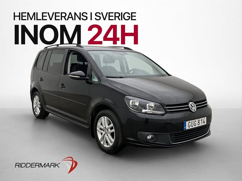 Bild 1 av Volkswagen Touran 7-seater 1.4 TSI Masters 7 sits Kamera Välservad