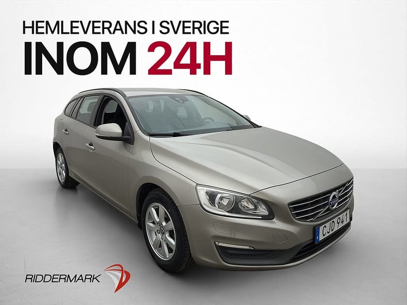 Bild 1 av Volvo V60 D2 115hk Kinetic Värmare Rattvärme Sensorer Drag