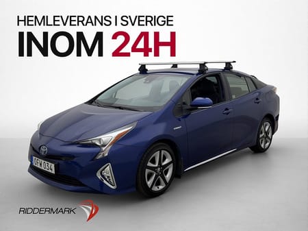 Toyota Prius Hybrid 122hk JBL HUD Kamera Navi Skinnklädsel