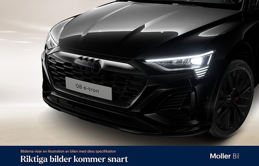 Bild 3 av Audi Q8 55 e-tron quattro q S line 408hk.Selection,Drag Värmare,Ma