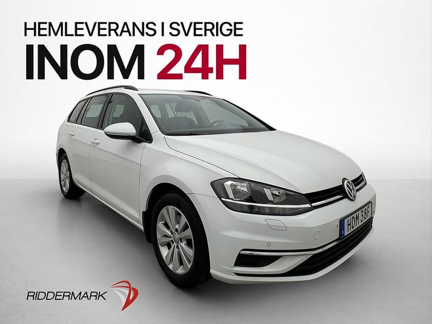 Bild 1 av Volkswagen Golf Sportscombi 1.0 TSI Drag Sensorer CarPlay Adaptiv-Fart