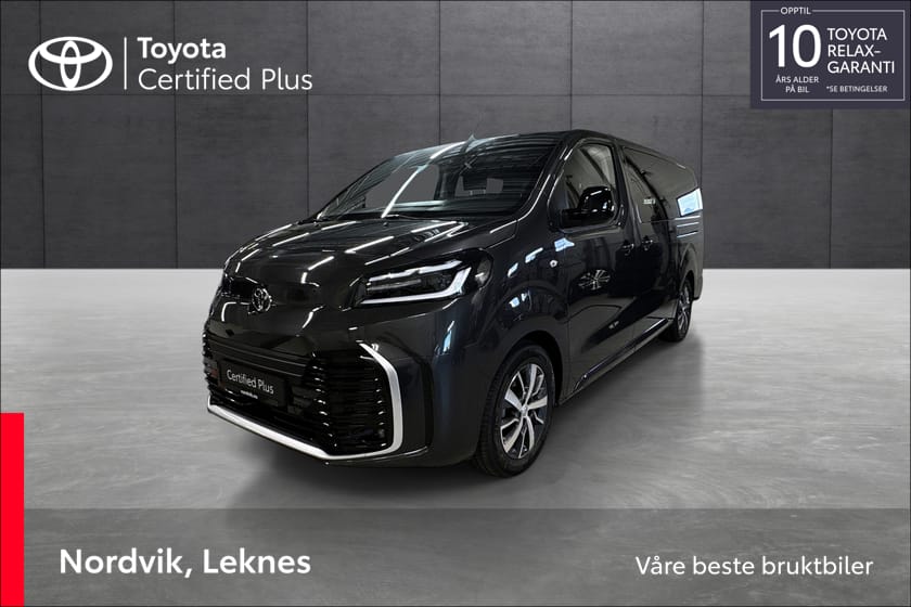 Bilde 1 av Toyota Proace Verso Electric Long 75 8-seter / Family Plus / Rentekampanje 1,95%