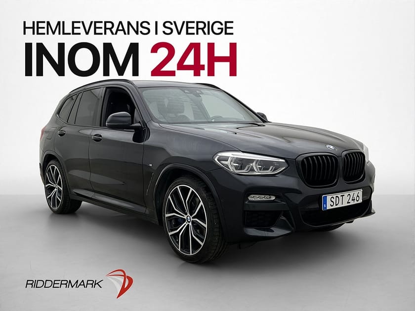 Bild 1 av BMW X3 xDrive30i M Sport 252hk Drag Navi Skinn Kamera