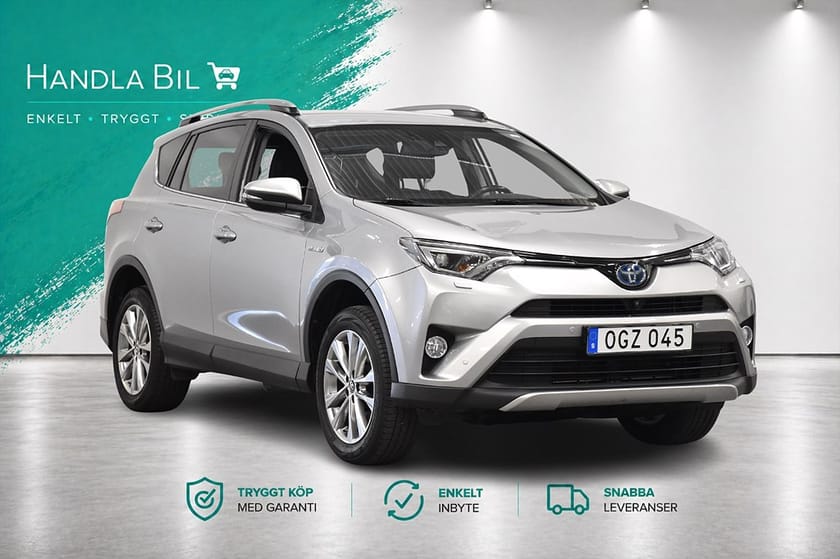 Bild 4 av Toyota RAV4 Hybrid 2.5 AWD Executive B-kam Rattv Skinn Dragkrok