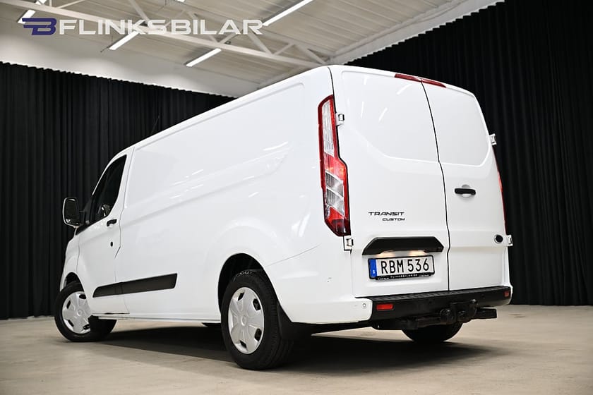 Bild 4 av Ford Transit Custom 300 130HK L2|Automat|Inredd|Drag|Värmare|NyKamrem