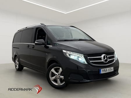 Mercedes-Benz V 220d 3.1t 220 Lång Avantgarde Värm Drag B-Kam 7-Sits